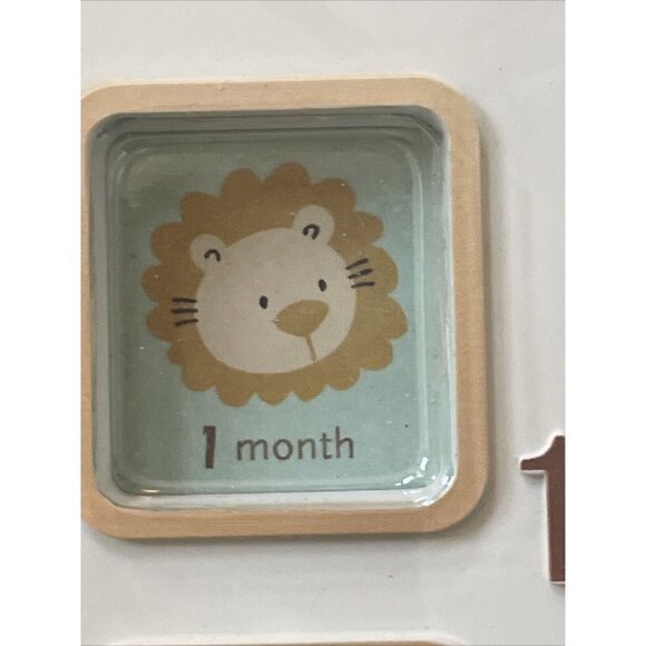 Cudlie! Childs First Year Photo Frame Boy Noahs Ark 13 Photo Insert Windows - Picture 4 of 13